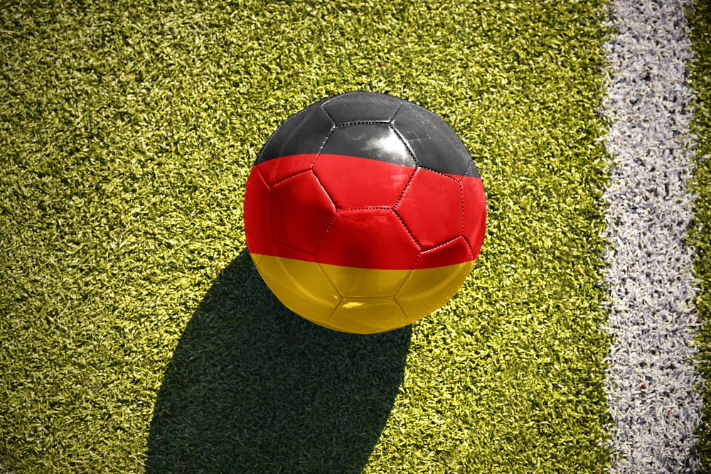 football-with-german-flag-colors