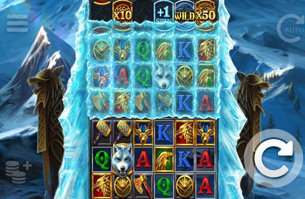 Ice Wolf slot reels by ELK Studios