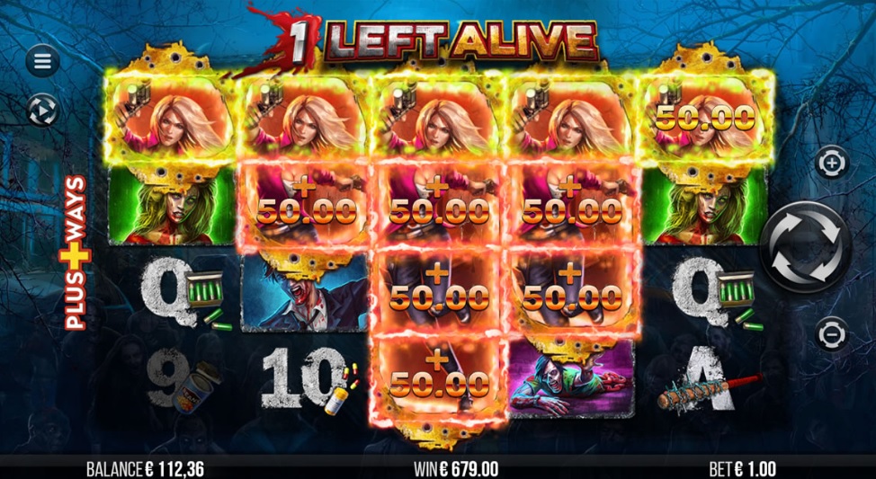 1 Left Alive video slot by 4ThePlayer