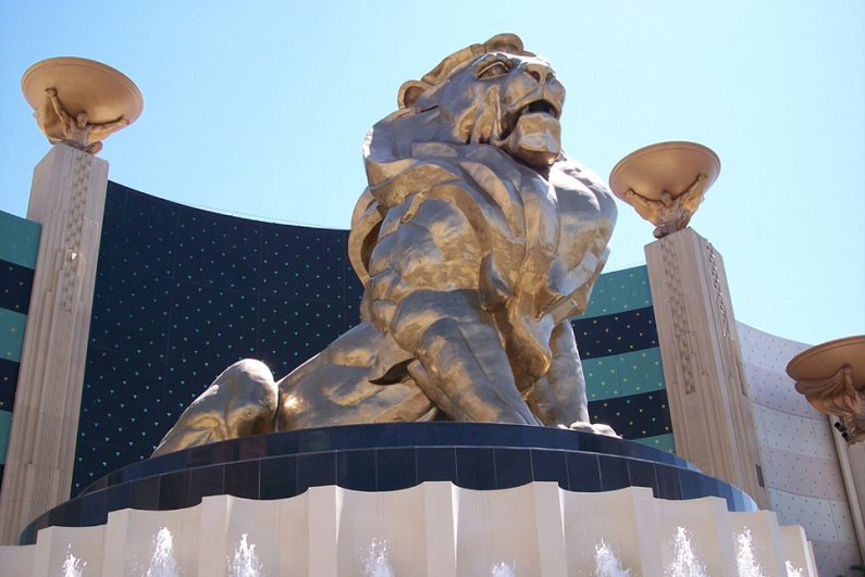MGM lion