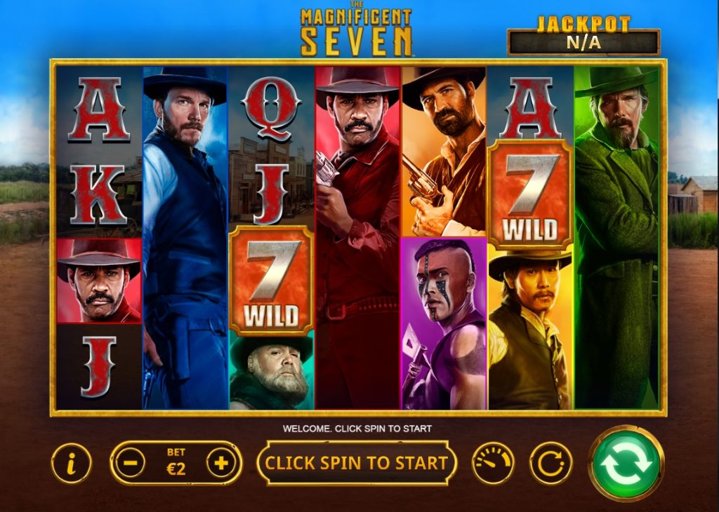 The Magnificent Seven slot by Skywind