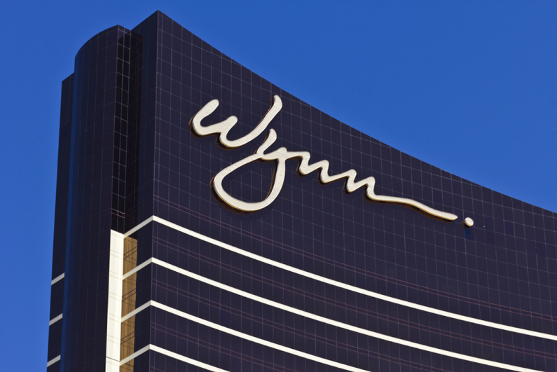 The Wynn Las Vegas on the Strip