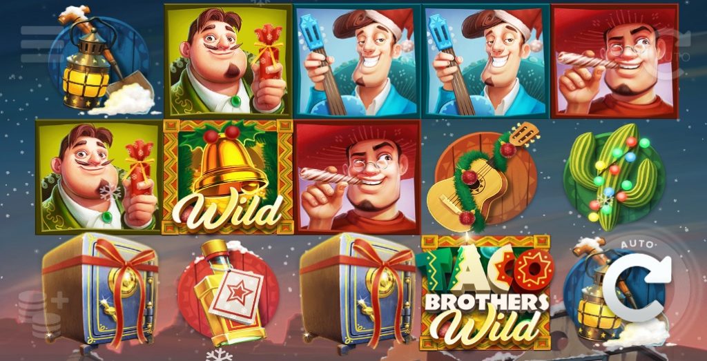 Taco Brothers Saving Christmas slot by Elk