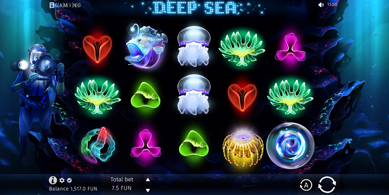 Deep Sea slot screenshot