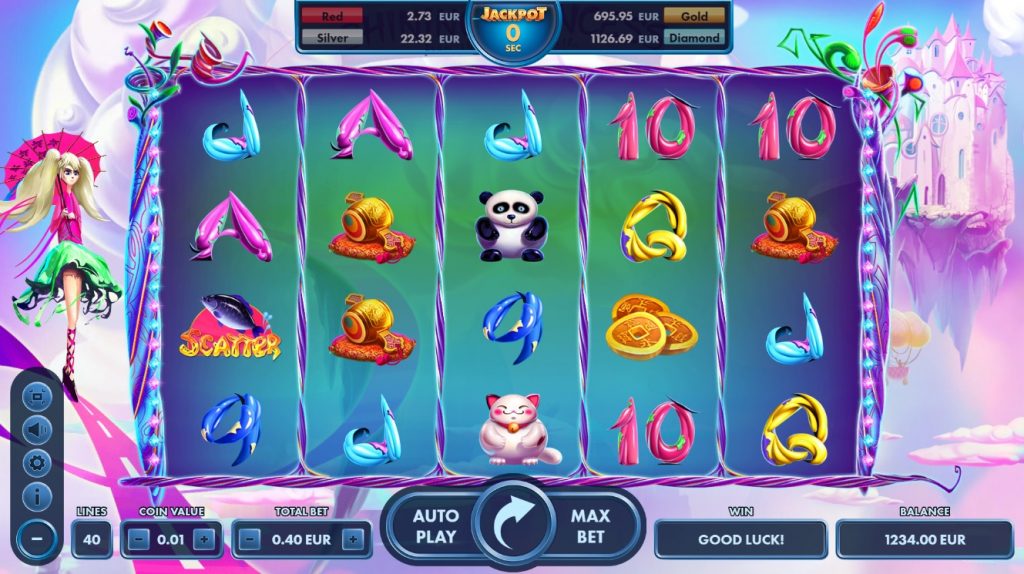 Shining Princess slot by NetGame