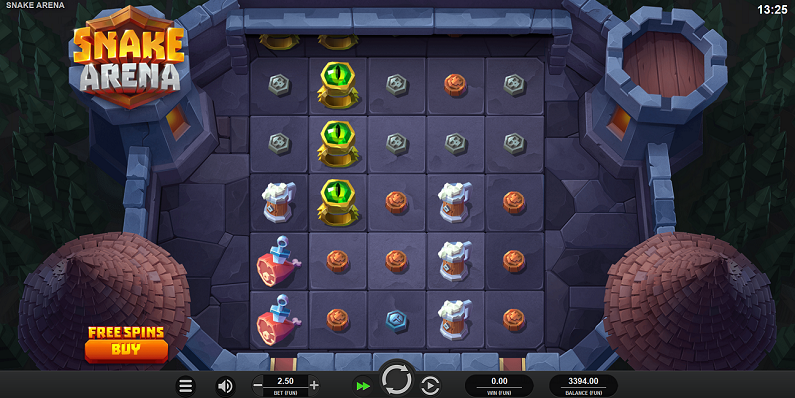 Snake Arena slot screenshot