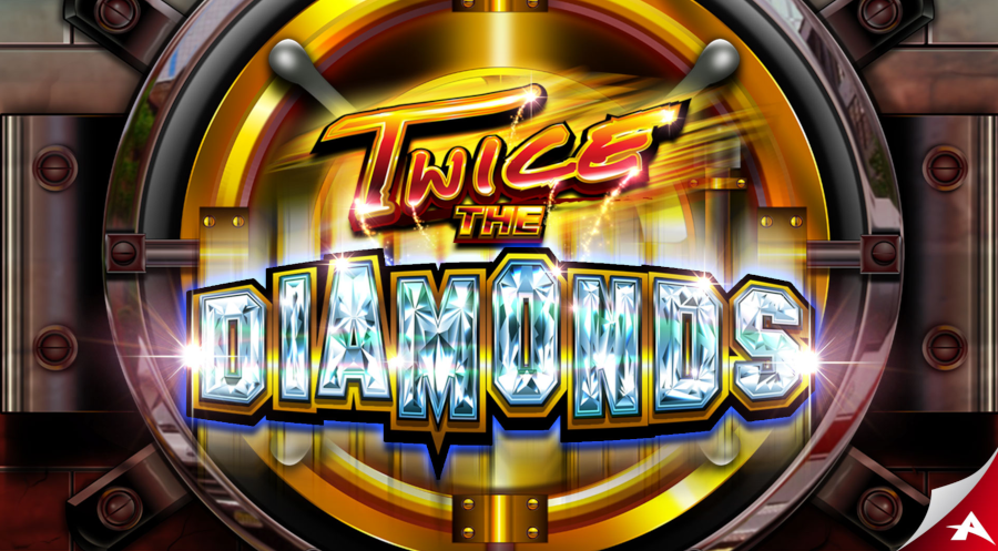 Twice the Diamonds online slot logo