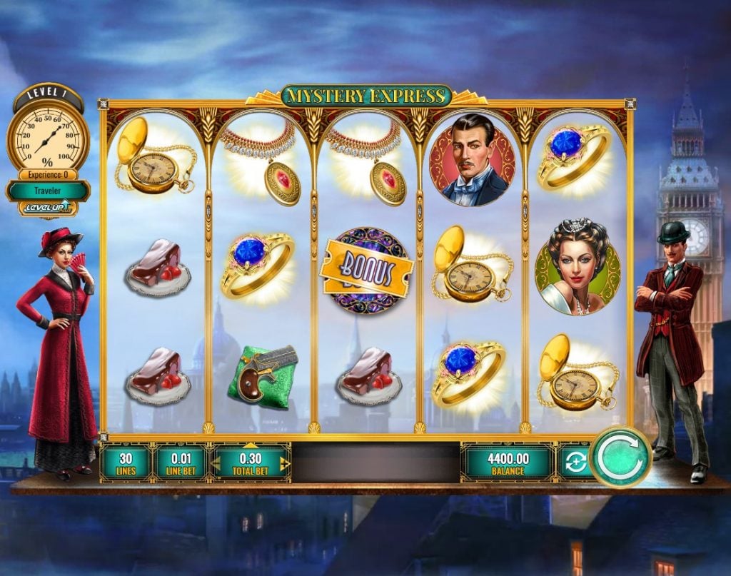 IGT Mystery Express slot reels