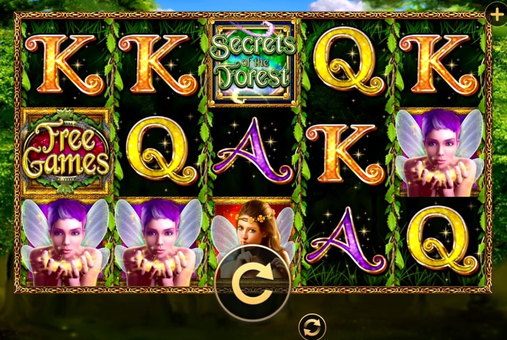 Secrets of the Forest Extreme slot reels by H5G