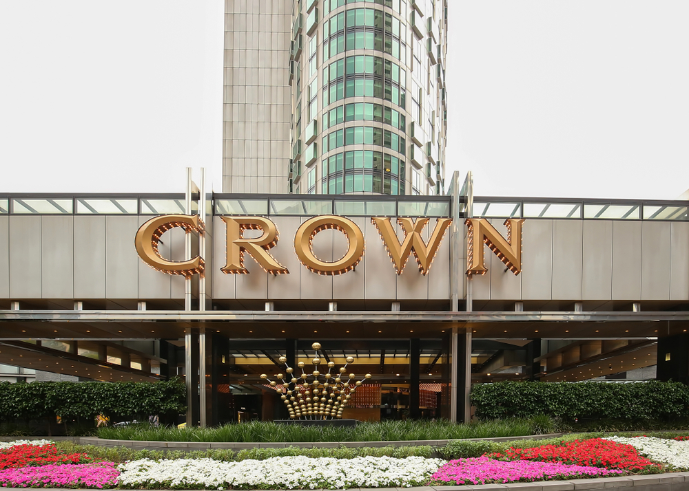 facade of Crown Resort Melbourne, Australia