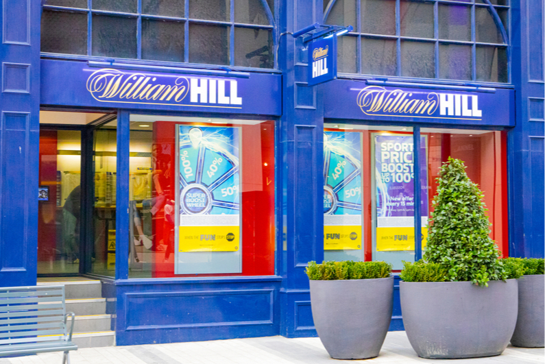 William Hill storefront in Leeds
