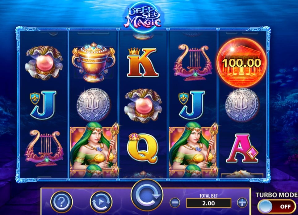 Deep Sea Magic slot reels by Shuffle Master