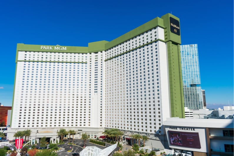 Park MGM casino in Las Vegas