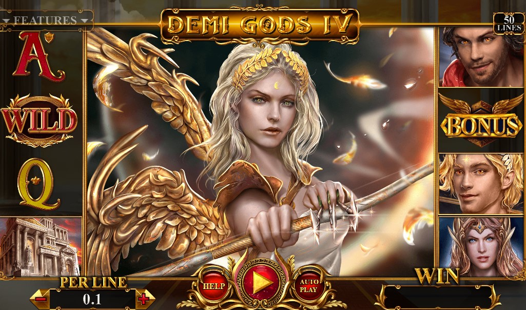 Demi Gods IV slot by Spinomenal