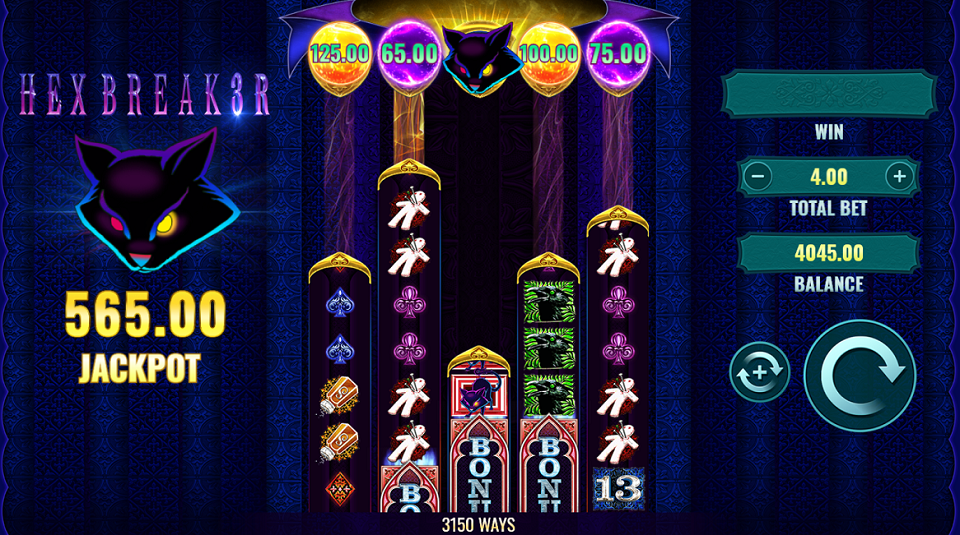 Hexbreak3r slot screenshot