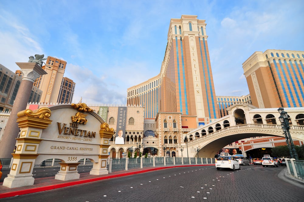The Venetian Resort and Casino on the Las Vegas Strip