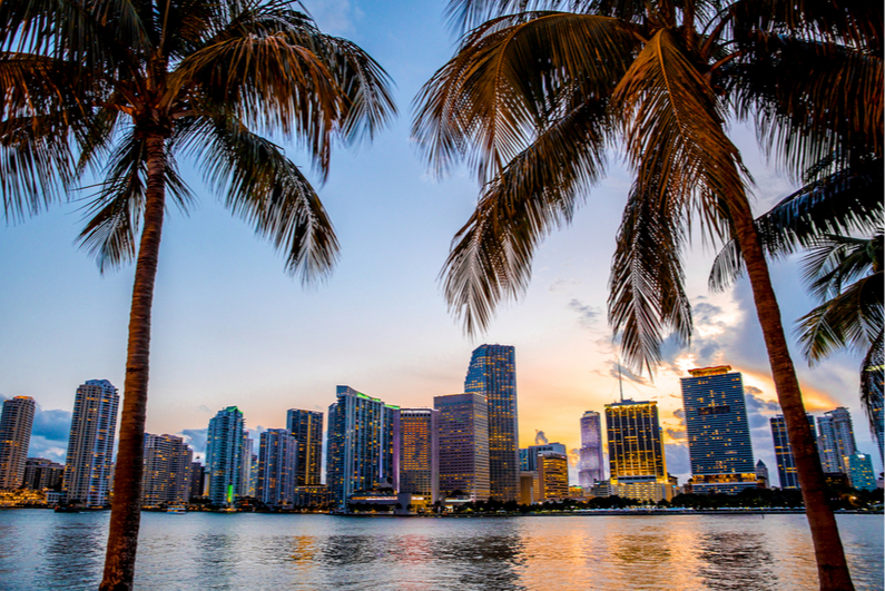 Miami skyline