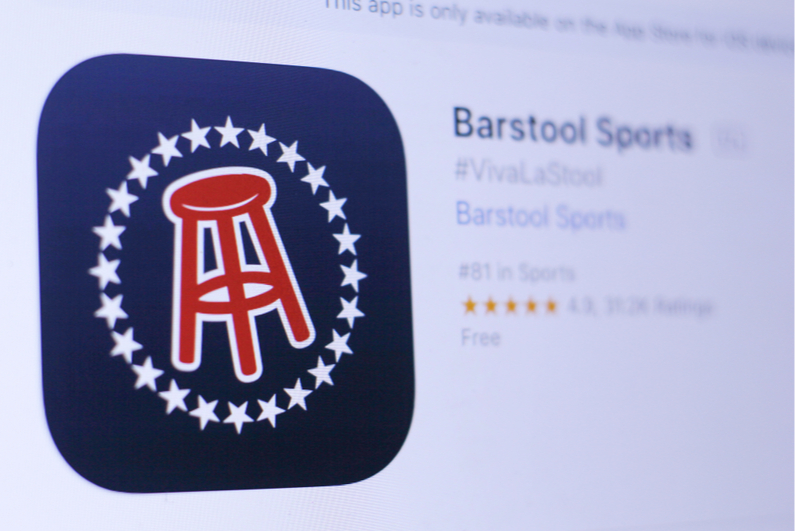 Barstool sports app icon screenshot