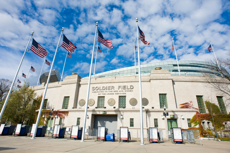 Solider Field, home of the Chicago Bears