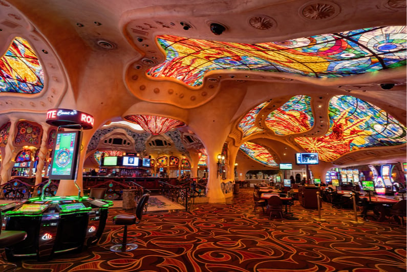 Interior of Sunset Station Casino