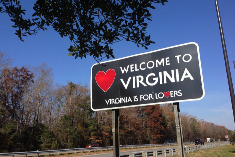 Virginia Is For Lovers sign