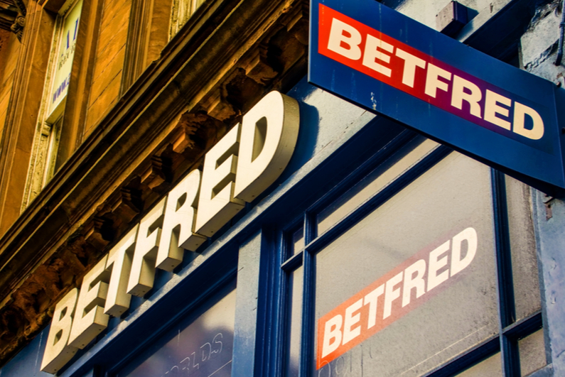 Betfred retail betting shop