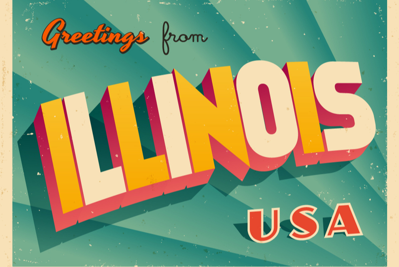 Illinois postcard