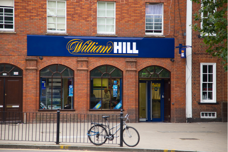 William Hill betting shop in the UK