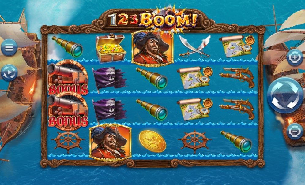 123 Boom! slot reels by 4ThePlayer