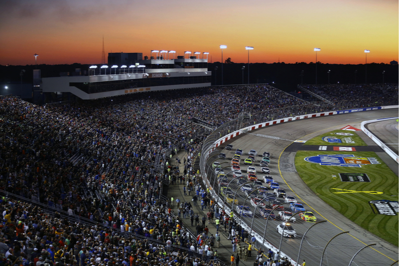 NASCAR race in Richmond, Virginia