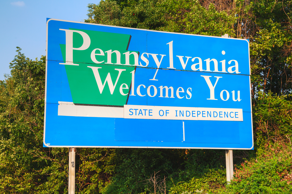 Philadelphia welcome sign