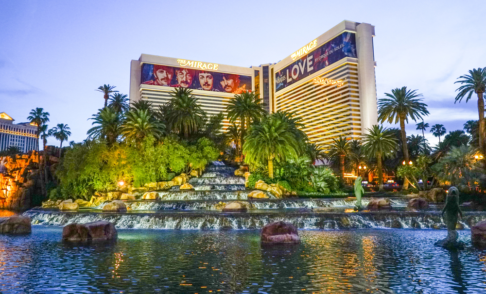 The Mirage casino resort in Las Vegas