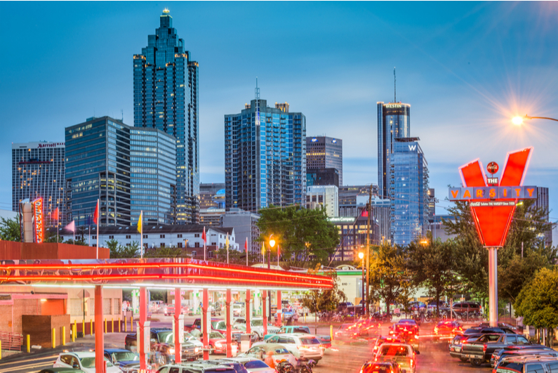 The Varsity restaurant in Atlanta