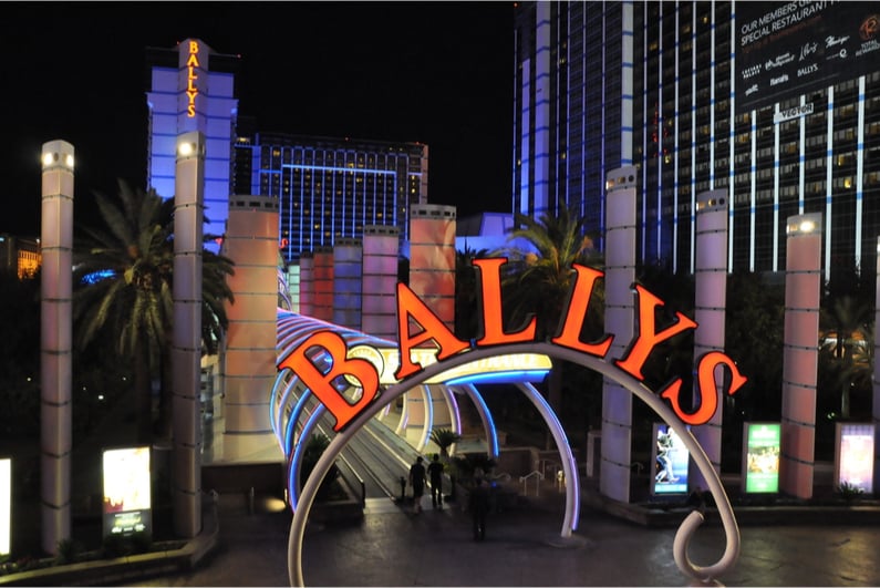 Entrance to the Las Vegas monorail at Bally's