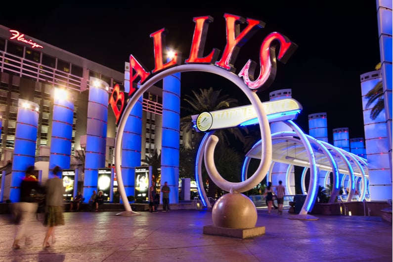 Bally's Las Vegas entrance