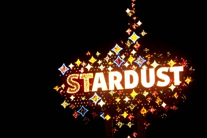 Old Stardust casino sign