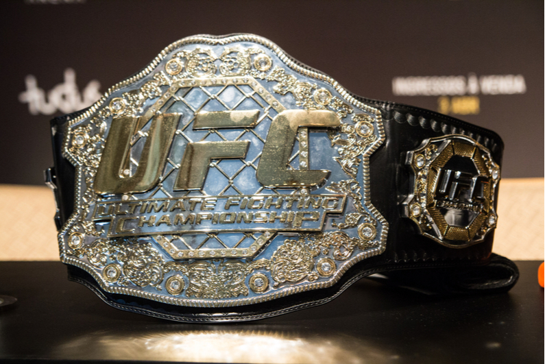 UFC championship belt