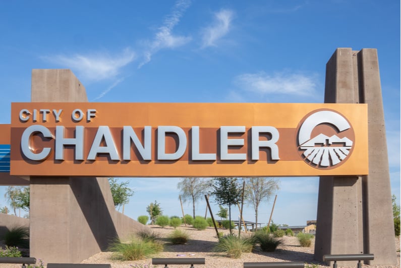 Chandler Arizona sign