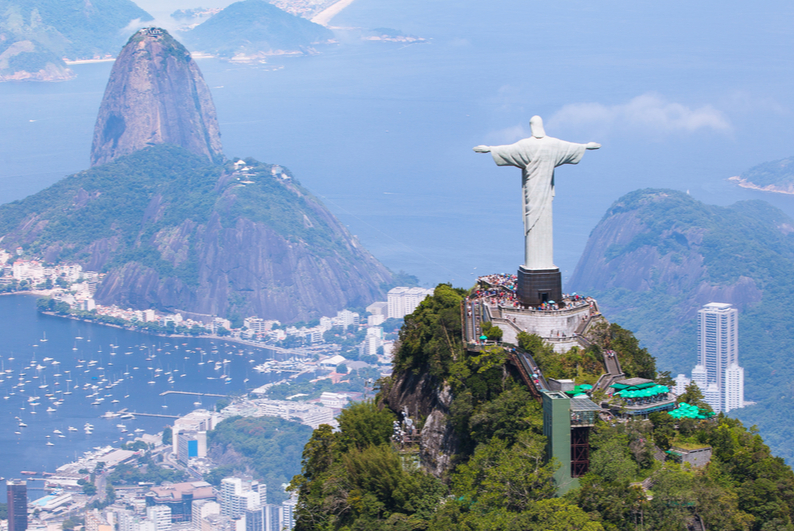 Christ the Redeemer statue in Rio de Janeiro