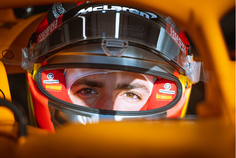 Carlos Sainz, a driver on the McClaren team