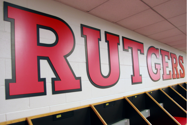 Rutgers sign