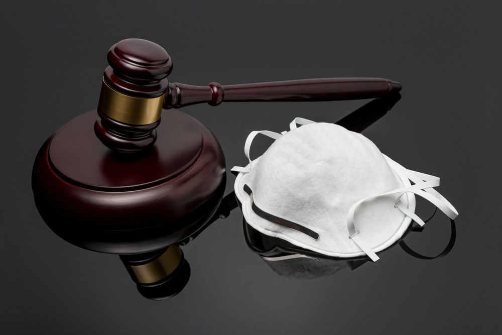 Face mask and gavel