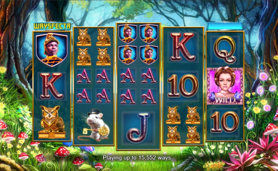 Gulungan slot Waysfecta terpesona oleh Lightning Box Games