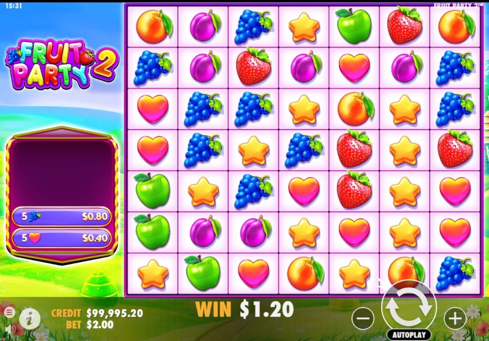 Fruit Party 2 slot by Pragmatic Play