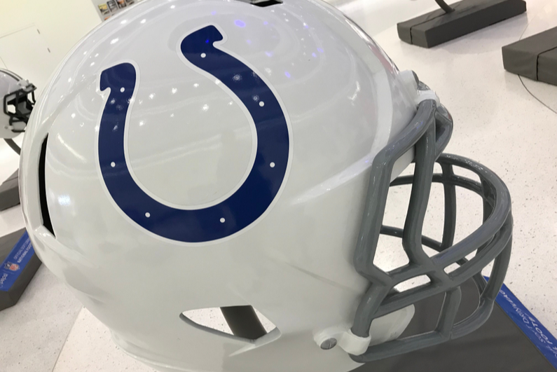 Indianapolis Colts jumbo helmet