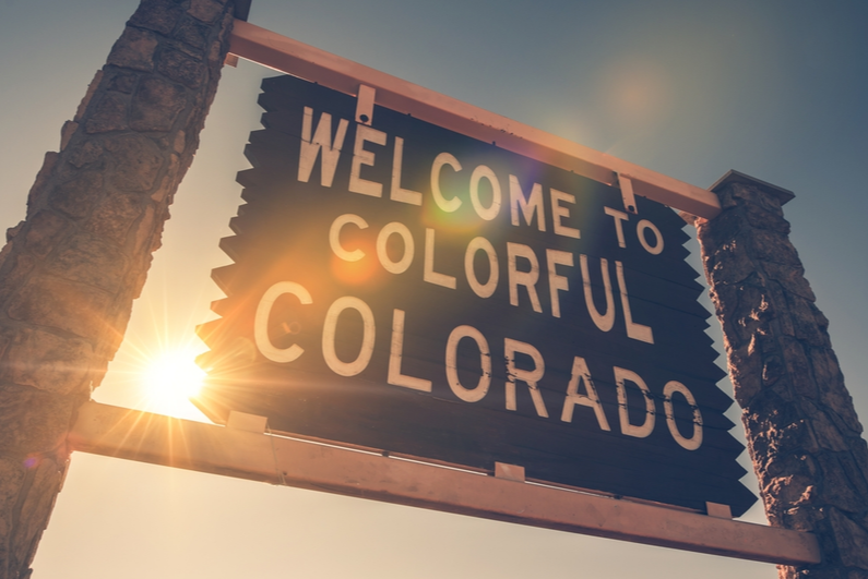 Welcome to Colorful Colorado sign