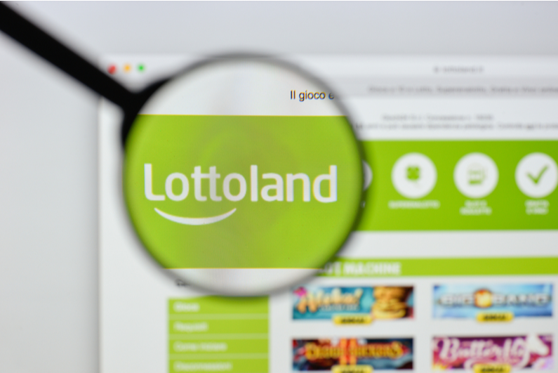 Lottoland homepage