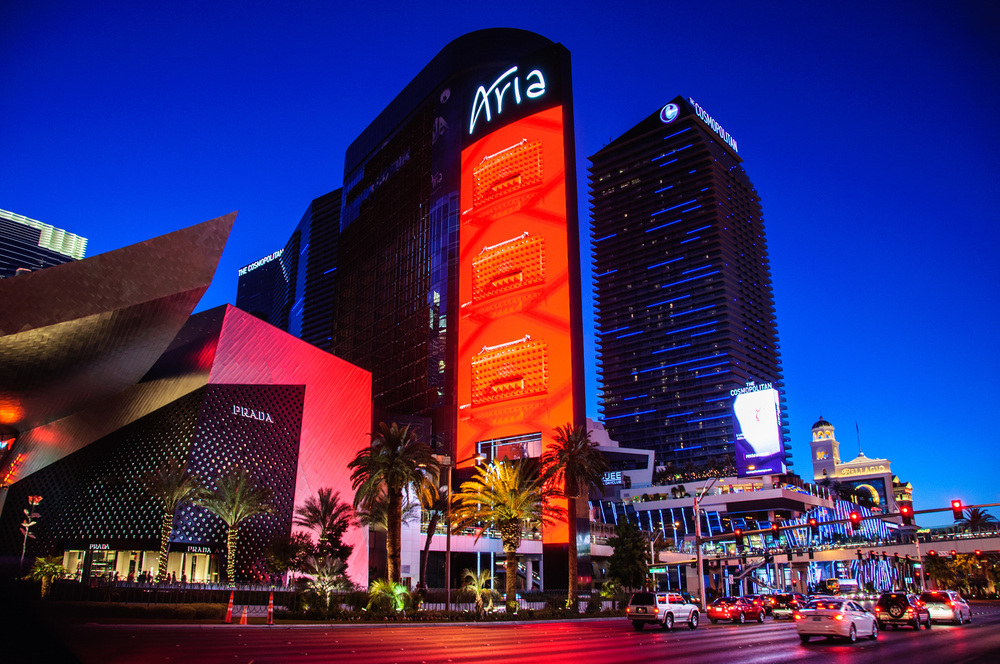 The Aria hotel in Las Vegas