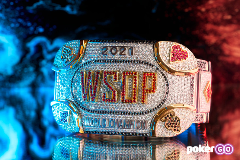 2021 WSOP Main Event bracelet