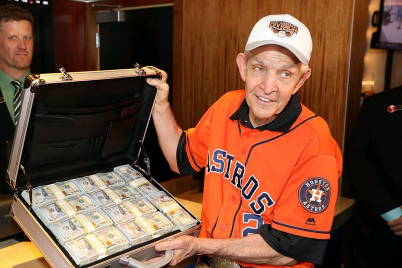 Mattress Mack with money